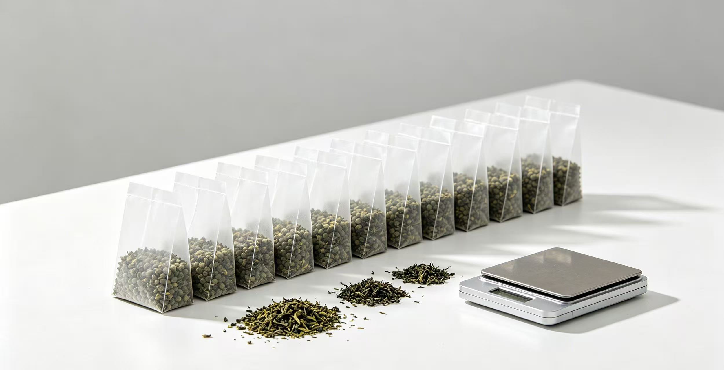 Stable Low-error Volumetric Tea Weighing and Filling Machine China Reduces Tea Raw Material Waste Globally