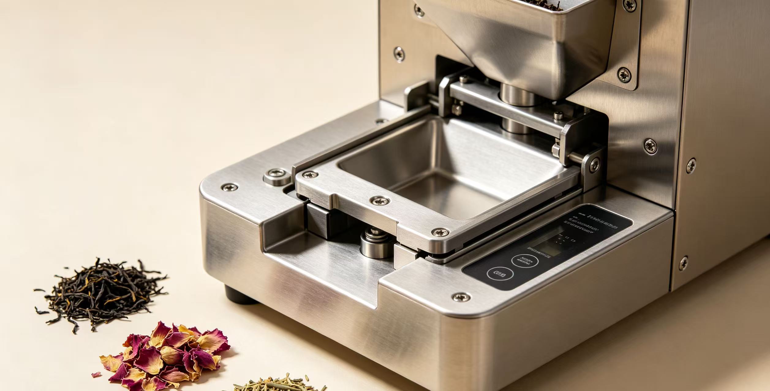 Easy-maintainable Tea Weighing Machine Keeps Stable Weighing Performance With Simplified Servicing