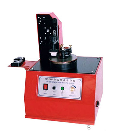 Desktop electric pad printer