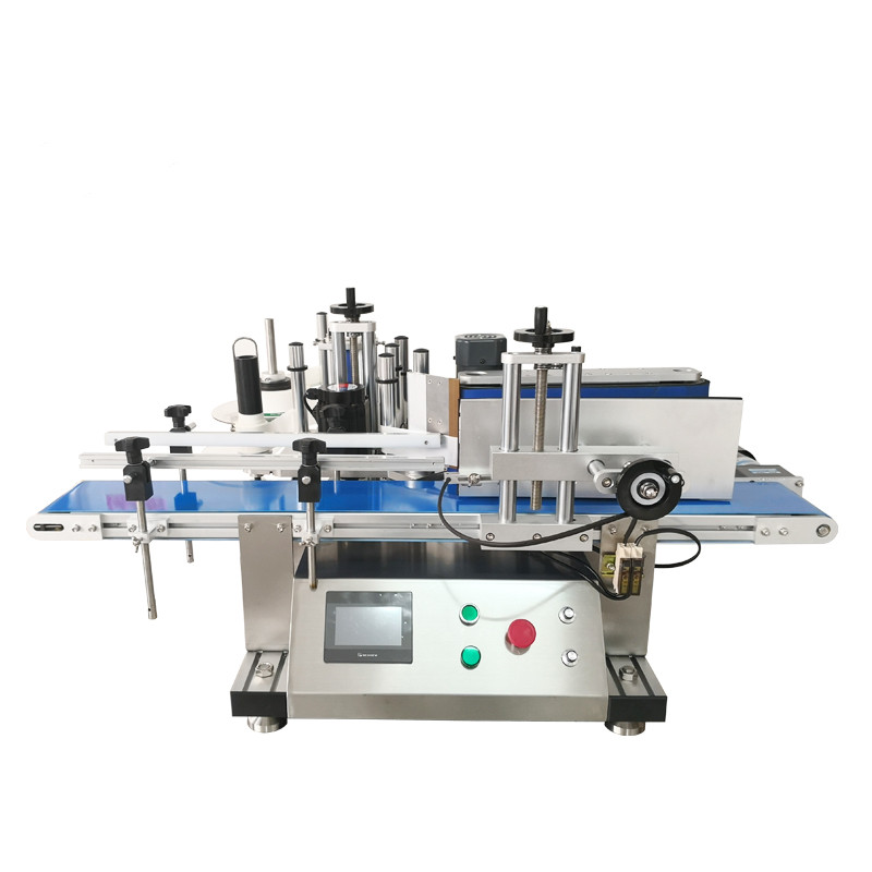 Automatic labeling machine for round bottle