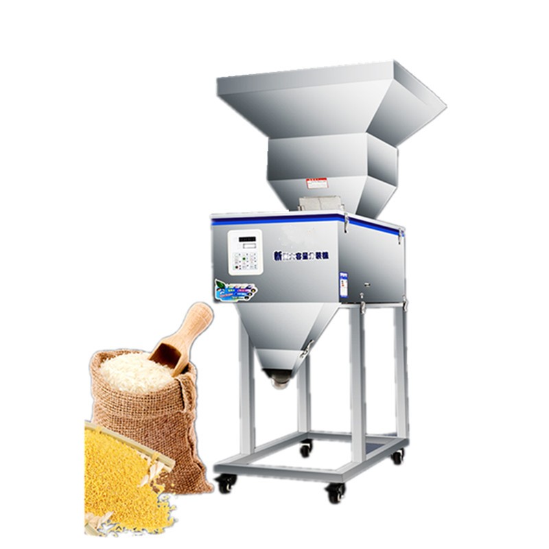 Semi Automatic Spice Powder Weighing Filling Machine with Big Hopper