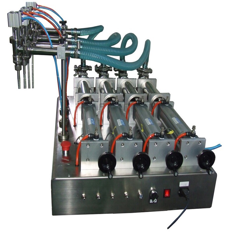 4 Heads liquid filling machine