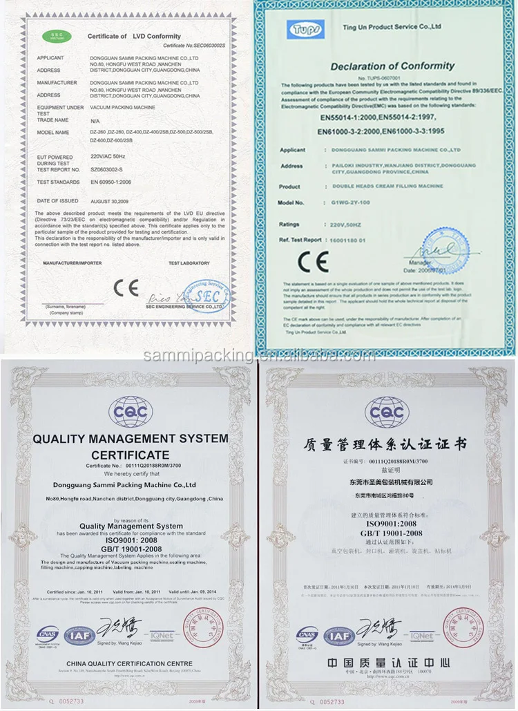 Electric liquid packing machine