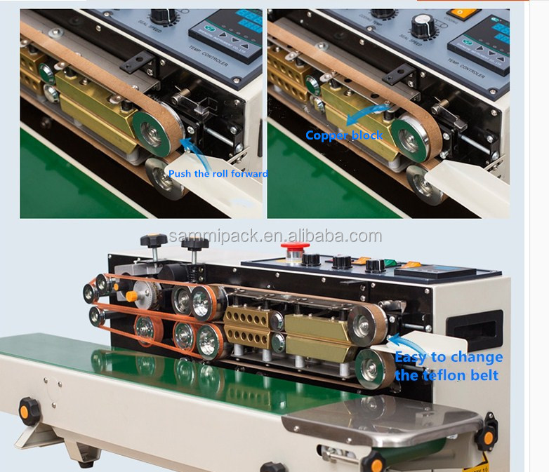  Solid ink coding band sealer