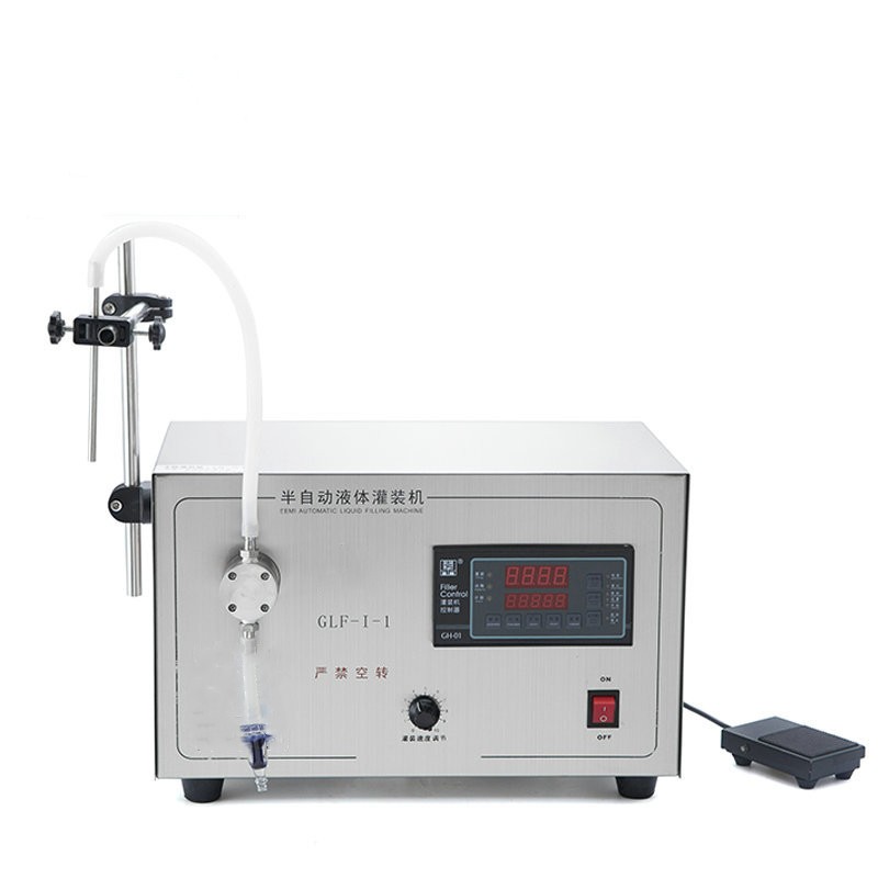 Magnetic pump liquid filling machine