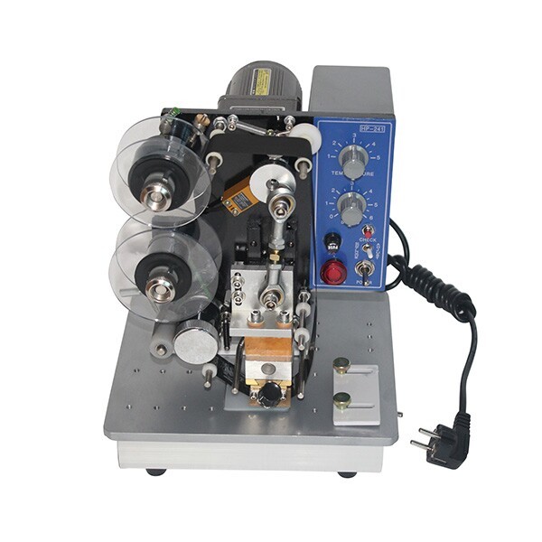 Ribbon coding machine