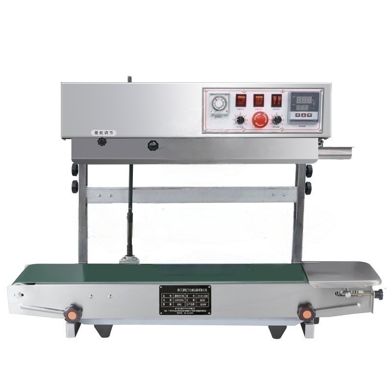 Vertical solild ink band sealing machine